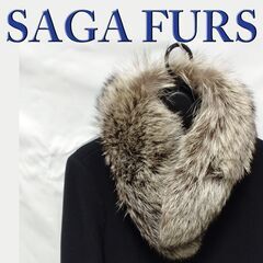 ①SAGA FURS　ファーマフラー