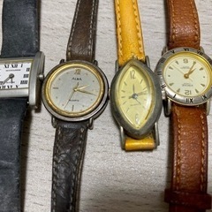 古い腕時計4つセット