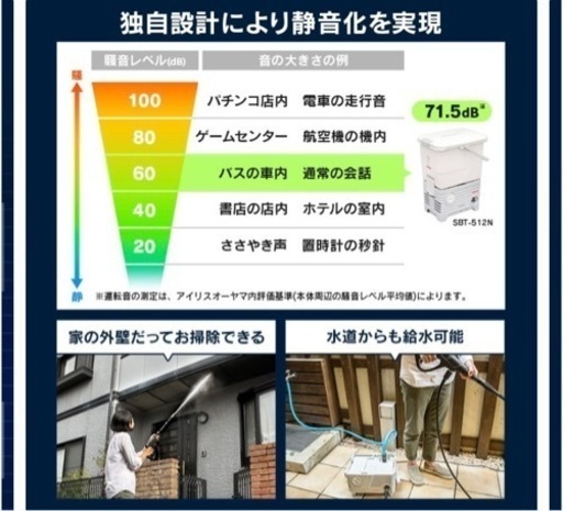 タンク式高圧洗浄機 12点セット アイリスオーヤマ | amidomil.com.br