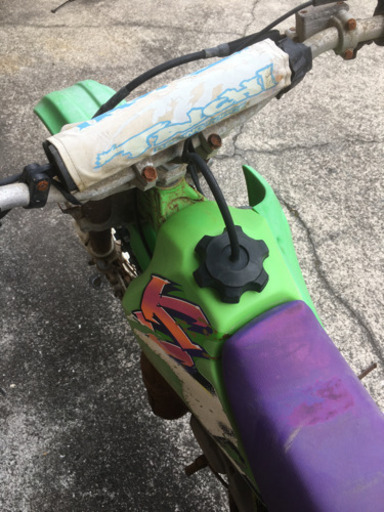 カワサキ KX80 レストアベース、部品取り車