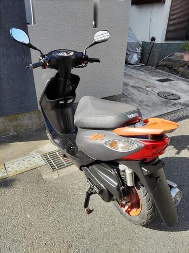 【希少灰橙】ヤマハ JOG-ZR(SA58J)4ST-FI車　2017年式!!　低燃費
