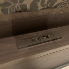 【商談成立】ニトリ クイーンベッド マットレス付き