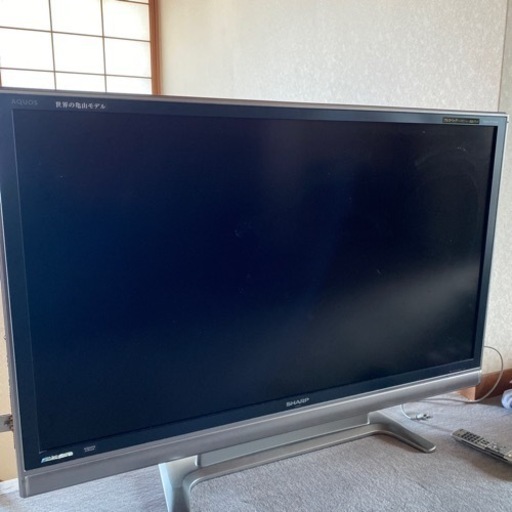 受け取り決まりました　動作問題なし52型テレビ