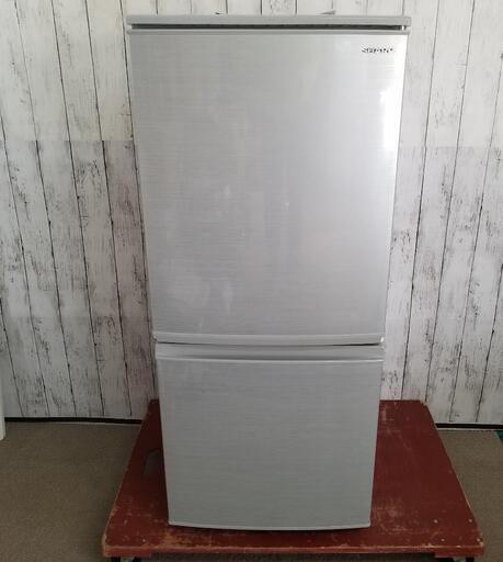 【極上品】SHARP シャープ 冷凍冷蔵庫 SJ-D14F 137L 冷凍46L 冷蔵91L つけかえドア 2020年製品