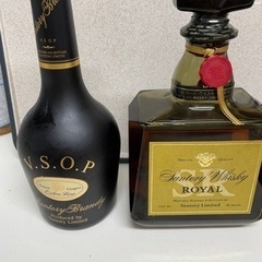 【受渡済】サントリー ウイスキー ローヤル ＆VSOP ブランデー