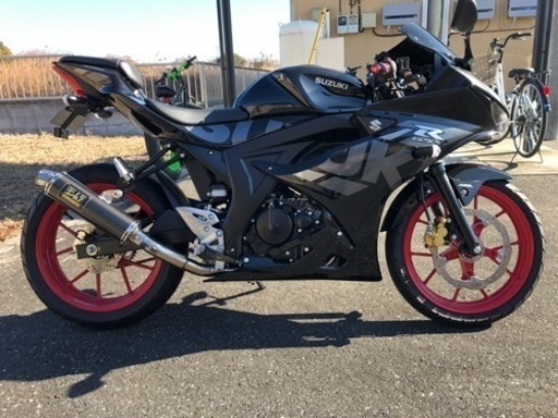 引取限定 SUZUKI GSX-R125 低走行 自賠責2年付 GSX-S125、GSX-R125が