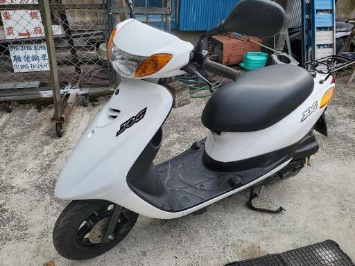 ヤマハジョグ39インデクシヨンデスクブレーキバッテリ新品タイヤ新品キズありません完全整ピ済み