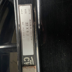 Rays Homura レイズ　ホムラ　22 インチ　22x9j