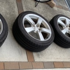 【送料込】RX8 純正ホイール　タイヤ4本セット 決定しました)rx8 純正ホイール 4本セット 18インチ