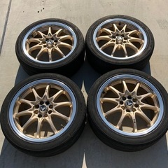 WORK ワーク STEEZ NICROSS ホイール 18×7.5J＋55 114.3/5H 