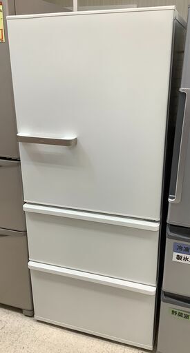 AQUA/アクア 3ドア冷蔵庫 272L AQR-27J(W) 2020年製 ホワイト【ユーズドユーズ名古屋天白店】 J1459