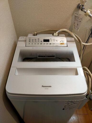 もうすぐ締切！美品[簡易乾燥付]Panasonic全自動洗濯機　8キロ