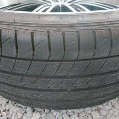 【中古】タイヤ付きホイール　VOLTEC /LE MANS-V 4本セット　225／40R19