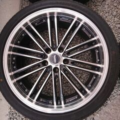 【中古】タイヤ付きホイール　VOLTEC /LE MANS-V 4本セット　225／40R19