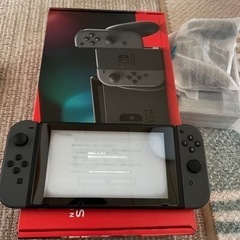 値下げ！美品！数回使用！ニンテンドー　Switch グレー　