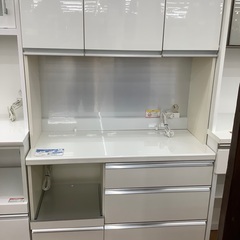 Pamouna 3枚扉レンジボード　ホワイト　キズ有