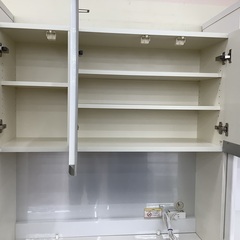 Pamouna 3枚扉レンジボード　ホワイト　キズ有