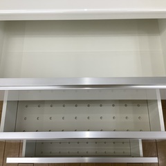 Pamouna 3枚扉レンジボード　ホワイト　キズ有