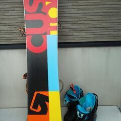 【お得3点セット】BURTON （ボード、ビンディング、ブーツ）