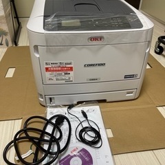 【ネット決済・配送可】OKI C824 レーザープリンター