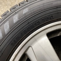 ダイハツ軽純正　スタッドレス　4本セット