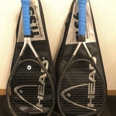 テニスラケット HEAD Ti.s6 2本 カバー付き
