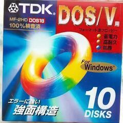 【未開封】TDK DOS/V用 フロッピー10枚入りの画像