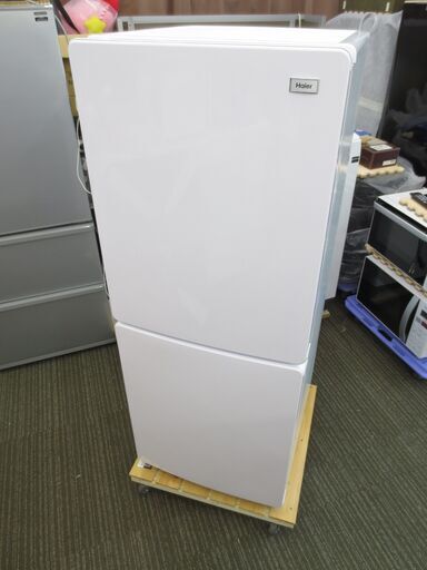 商談中■ハイアール　2ドア冷蔵庫　148Ｌ　2017年製　3段引出し式冷凍室　JR-NF148A　　№0474