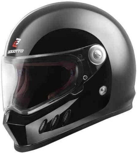 Bogotto ボガット SH-800 フルフェイスヘルメット ライダー バイク ツーリングにも かっこいい (L ブラック)