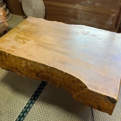 座卓　栃の木　テーブル