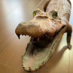 ★アンティーク・レア!!体長115㎝・ワニのはく製です★