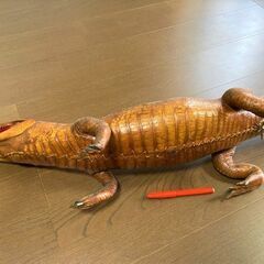 ★アンティーク・レア!!体長115㎝・ワニのはく製です★