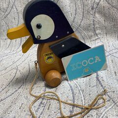 ペンギン　木製おもちゃ