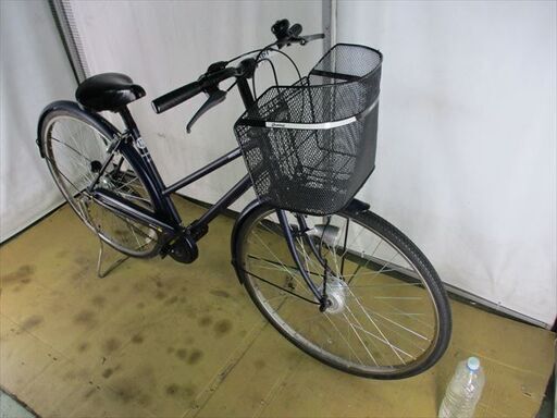 B678★\8800円★ 整備済み　中古自転車 ARAYA　シティサイクル　ネイビー　【27インチ 】 B678☆8800円☆ 整備済み 中古自転車 ARAYA シティサイクル ネイビー