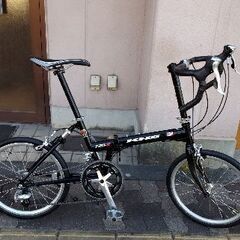 KHS[ケーエイチエス]F20-R 20吋 ミニベロ(折り畳み自転車) クロモリ 