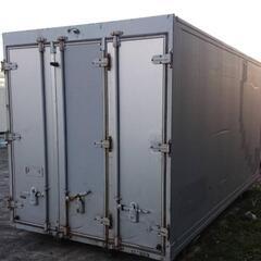 【香取市山之辺】No.Y-12 鍵付きコンテナ 長さ約440cm×幅208cm×高さ235cmくらい 配送可