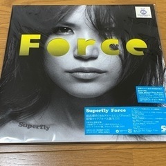 Superfly   FORCE レコード差し上げます。