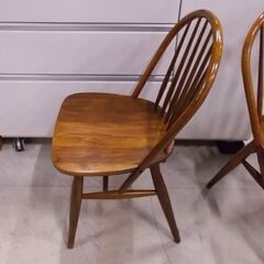 柏木工 ダイニングチェア4脚セット KASHIWA 飛騨家具 カシワ ウィンザーチェア らくらく発送 食卓椅子 札幌市東区 新道東店