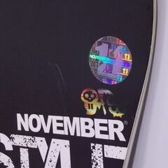 November スノーボード D4 148cm ジブ グラトリに TRICK STYLE D-FOUR JIB&GROUND STAR ノベンバー スノボ 板 札幌市東区 新道東店