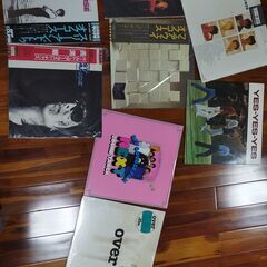 【無料】オフコースのレコード７枚：長渕剛のレコード１枚