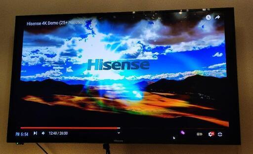 2019年製 ハイセンス43型4K液晶テレビ 43F60E 録画機能有 | www.ktmn.co.ke