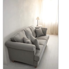 フレンチ 3人掛け　ソファ 木脚　モビリグランデ