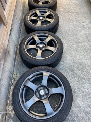 バトルレーシングホイール 195/50R15 2本 のしゃ
