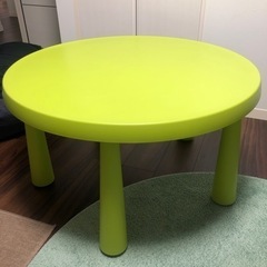 【ネット決済】IKEA マンムットシリーズ　丸型テーブル