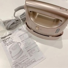 【ネット決済】Panasonic 衣類スチーマー 大型タンク型　...