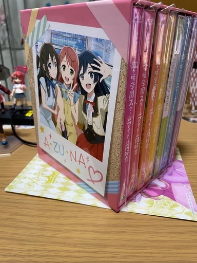 ラブライブ 虹ヶ咲学園 アニメ一期ブルーレイ全巻+ゲーマーズ特典収納BOX