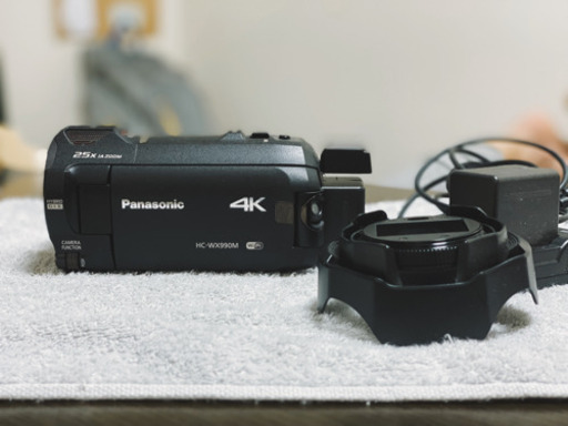 Panasonic 4K ビデオカメラ 美品 値下げします！