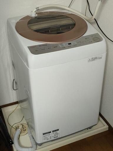 洗濯機 10kg SHARP ESｰGV10B
