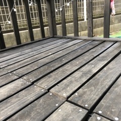ウッドデッキ 1.5畳分