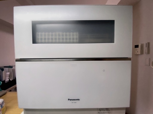 クリーニング･動作確認済 Panasonic 食器洗浄機 NP-TZ200-W 美品 2019年製 使用期間 1年弱 食器洗い乾燥